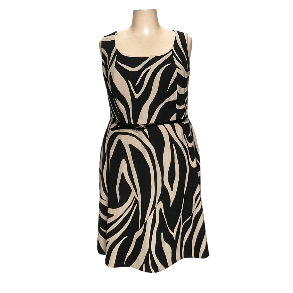 Agh Dress Multicolor A-Line Midi 18w